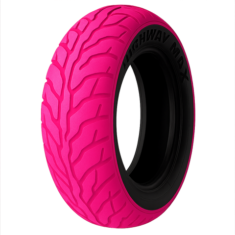 150/80-16 Hot Pink Smoke Motorcycle Tyre